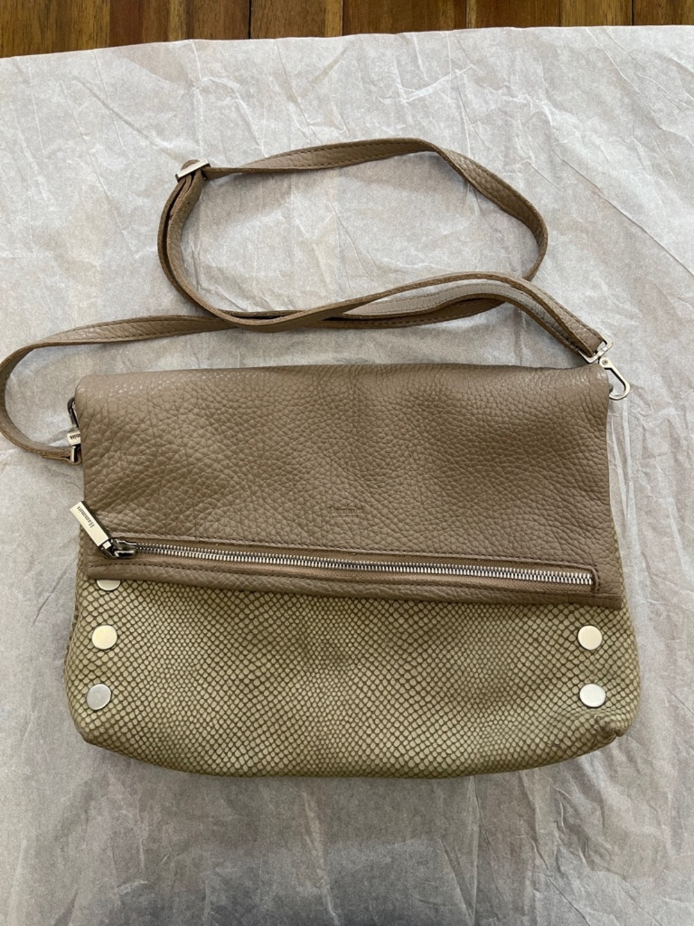 Hammitt VIP convertible foldover crossbody bag